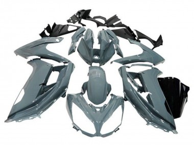 Custom 2012-2016 Kawasaki Ninja 650 EX650 Motorcycle Fairings - Grey UK