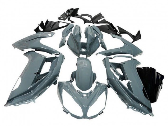 2012-2016 Kawasaki Ninja 650 EX650 Motorcycle Fairings - Grey UK