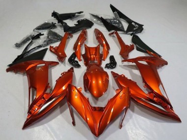 Custom 2017-2019 Kawasaki Ninja 650 EX650 Motorcycle Fairings - Orange UK