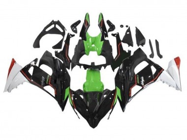 Custom 2017-2019 Kawasaki Ninja 650 EX650 Motorcycle Fairings - Green Black White Red UK