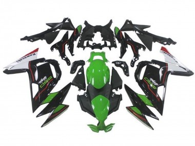 Custom 2020-2026 Kawasaki Ninja 650 EX650 Motorcycle Fairings - Green Black White Red UK