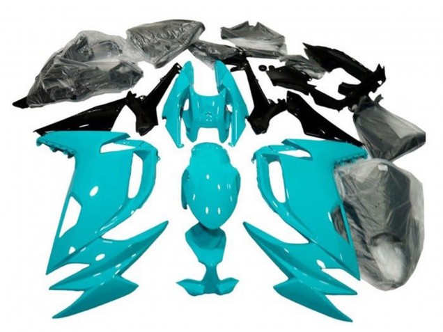 2020-2026 Kawasaki Ninja 650 EX650 Motorcycle Fairings - Light Blue Black UK