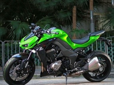 Custom 2014-2019 Kawasaki Z1000 Motorcycle Fairings - Green UK