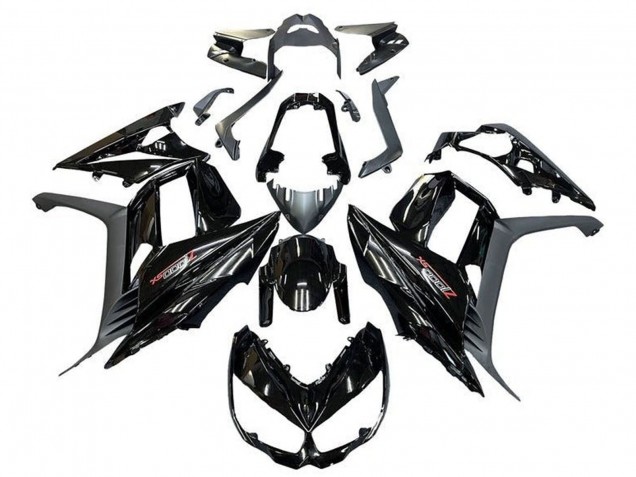 2010-2018 Kawasaki Z1000SX Motorcycle Fairings - Glossy Black UK