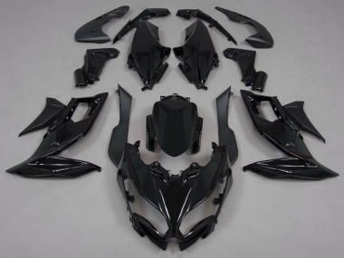 Custom 2015-2021 Kawasaki Versys 650 Motorcycle Fairings - Glossy Black UK
