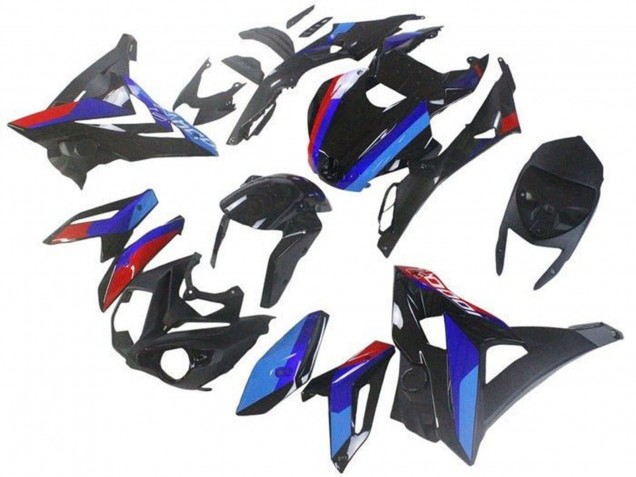 2015-2016 BMW S1000RR Motorcycle Fairings - Blue Red Glossy Black UK