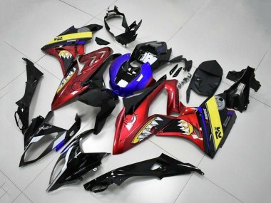 Custom 2015-2016 BMW S1000RR Motorcycle Fairings - Blue Red Yellow Black Shark UK