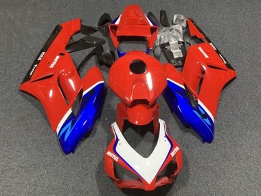 Custom 2004-2005 Honda CBR1000RR Motorcycle Fairings - White Red Blue Motul UK