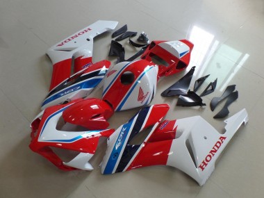 Custom 2004-2005 Honda CBR1000RR Motorcycle Fairings - White Red Blue Black HRC UK