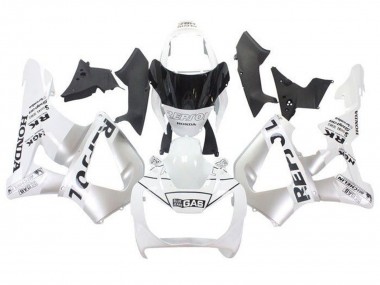 Custom 2000-2001 Honda CBR900RR 929 Motorcycle Fairings - White Silver Repsol UK