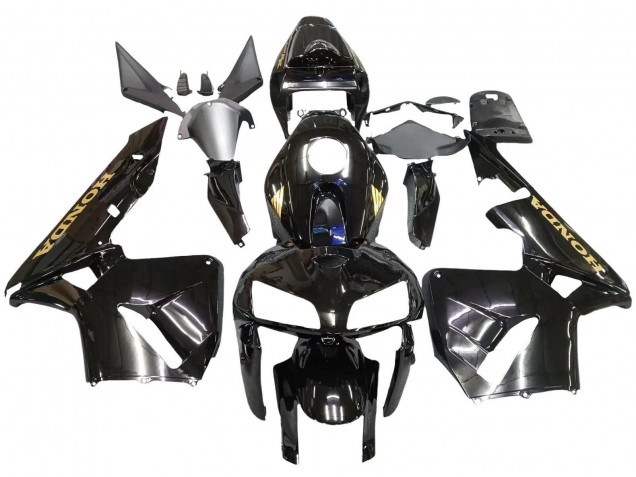 2005-2006 Honda CBR600RR Motorcycle Fairings - Black Gold UK