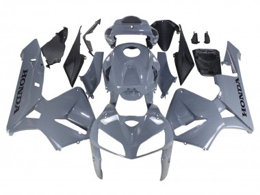 Custom 2005-2006 Honda CBR600RR Motorcycle Fairings - Grey Black UK