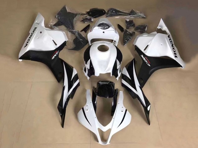 2013-2026 Honda CBR600RR Motorcycle Fairing - White Glossy Black UK