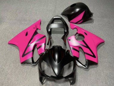 Custom 2001-2003 Honda CBR600 F4i Motorcycle Fairings - Pink Matte Black UK