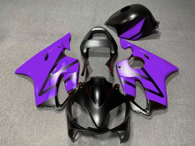 2001-2003 Honda CBR600 F4i Motorcycle Fairings - Purple Matte Black UK