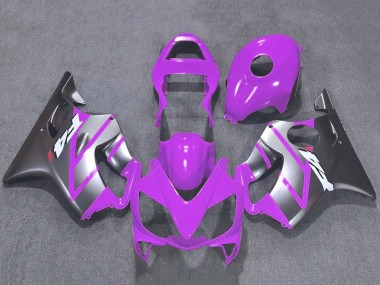 Custom 2001-2003 Honda CBR600 F4i Motorcycle Fairings - Silver Light Purple UK