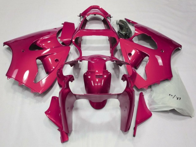 2000-2002 Kawasaki ZX6R Motorcycle Fairings - Hot Pink UK