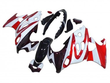 Custom 2004-2006 Suzuki GSX600F/GSX750F Motorcycle Fairings - Glossy Black White Red UK