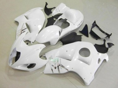 Custom 1996-2007 Suzuki GSXR1000 Motorcycle Fairings - White Chrome UK