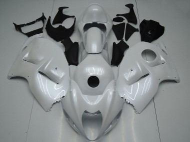 Custom 1996-2007 Suzuki GSXR1000 Motorcycle Fairings - Pearl White UK
