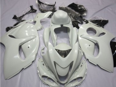 Custom 2008-2020 White Suzuki GSXR 1300 Hayabusa Motorcycle Fairings UK