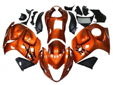 Custom 2008-2020 Candy Orange Suzuki GSXR 1300 Hayabusa Motorcycle Fairings UK