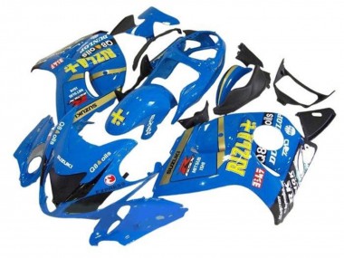 Custom 2008-2020 Blue Gold Rizla Suzuki GSXR 1300 Hayabusa Motorcycle Fairings UK