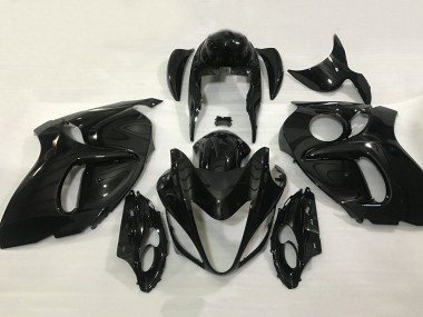 Custom 2008-2020 Glossy Black Suzuki GSXR 1300 Hayabusa Motorcycle Fairings UK