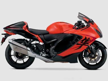 Custom 2021-2025 Orange Matte Black Suzuki GSXR 1300 Hayabusa Motorcycle Fairings UK