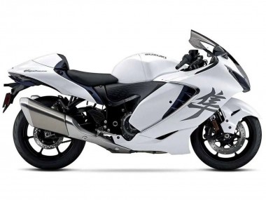 Custom 2021-2025 White Suzuki GSXR 1300 Hayabusa Motorcycle Fairings UK