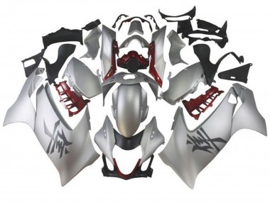Custom 2021-2025 Silver Dark Red Suzuki GSXR 1300 Hayabusa Motorcycle Fairings UK