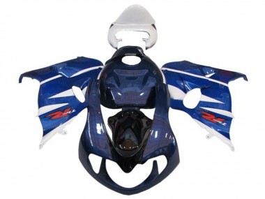 Custom 1998-2003 Suzuki TL1000R Motorcycle Fairings - Dark Blue White Black Red UK