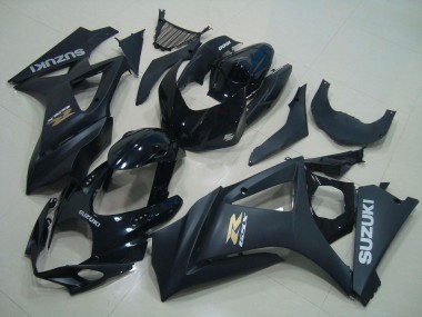 Custom 2005-2006 Suzuki GSXR 1000 Motorcycle Fairings - Glossy Black Matte Black Silver Gold UK