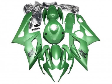Custom 2005-2006 Suzuki GSXR 1000 Motorcycle Fairings - Matte Green UK