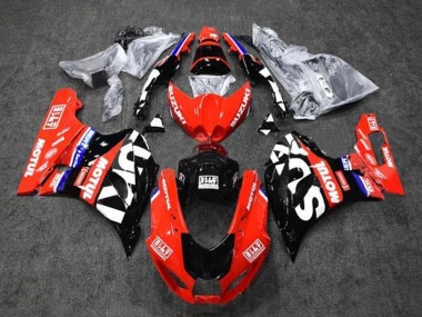 Custom 2017-2025 Suzuki GSXR1000 Motorcycle Fairings - Red White Blue Black Motul UK