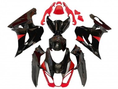 Custom 2017-2025 Suzuki GSXR1000 Motorcycle Fairings - Black Red Grey UK