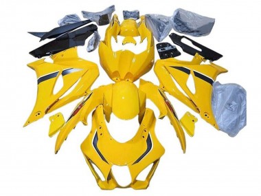 Custom 2017-2025 Suzuki GSXR1000 Motorcycle Fairings - Yellow UK