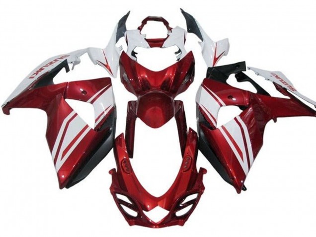 2009-2016 Suzuki GSXR 1000 Motorcycle Fairings - White Red UK