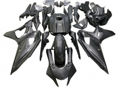 Custom 2021-2024 Yamaha YZF R7 Motorcycle Fairings - Faux Carbon Fiber UK