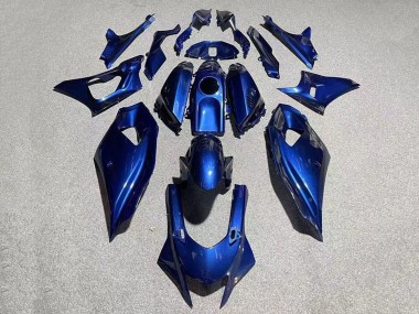Custom 2021-2024 Yamaha YZF R7 Motorcycle Fairings - Dark Blue UK