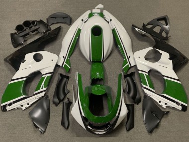 Custom 1996-2007 Yamaha YZF600R Thundercat Motorcycle Fairings - White Green UK