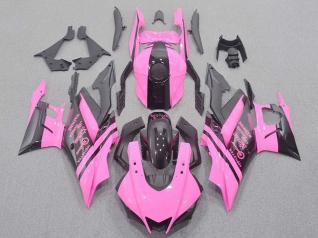 2022-2024 Yamaha YZF R3/R25 Motorcycle Fairings - Pink Black UK