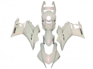 Custom 2022-2024 Yamaha YZF R3/R25 Motorcycle Fairings - Pearl White UK