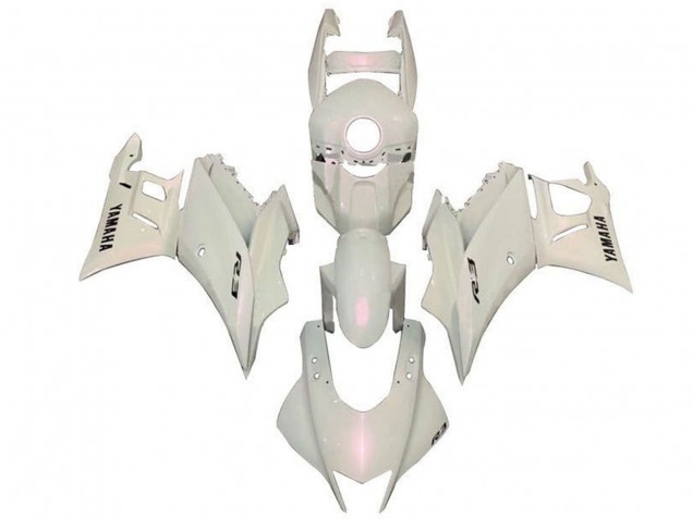 2022-2024 Yamaha YZF R3/R25 Motorcycle Fairings - Pearl White UK