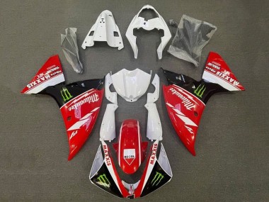 Custom 2012-2014 Yamaha YZF 1000 R1 Motorcycle Fairings - White Red Black Green Milwaukee Maxxis Monster UK