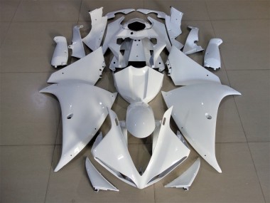 Custom 2012-2014 Yamaha YZF 1000 R1 Motorcycle Fairings - White UK