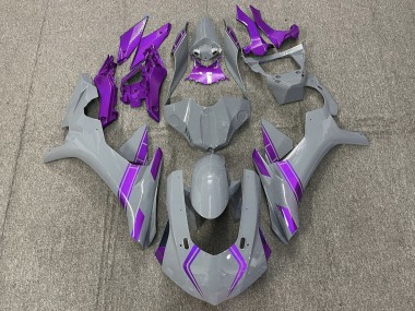 Custom 2015-2019 Yamaha YZF 1000 R1 Motorcycle Fairings - Nardo Grey Purple UK