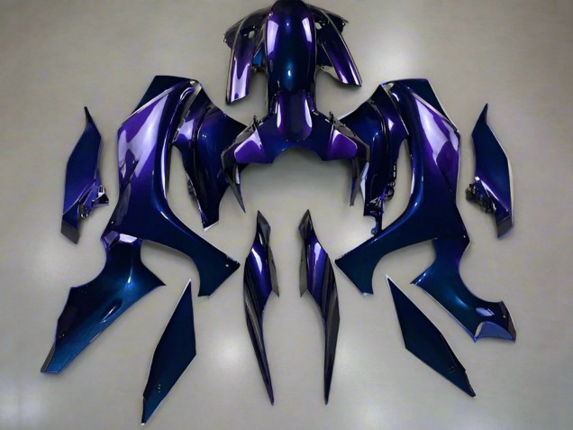 2020-2025 Yamaha YZF 1000 R1 Motorcycle Fairings - Blue Purple Chameleon UK
