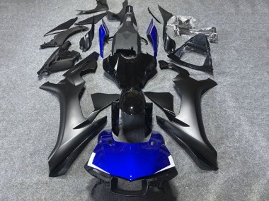 Custom 2020-2025 Yamaha YZF 1000 R1 Motorcycle Fairings - Glossy Black Matte Black Blue UK