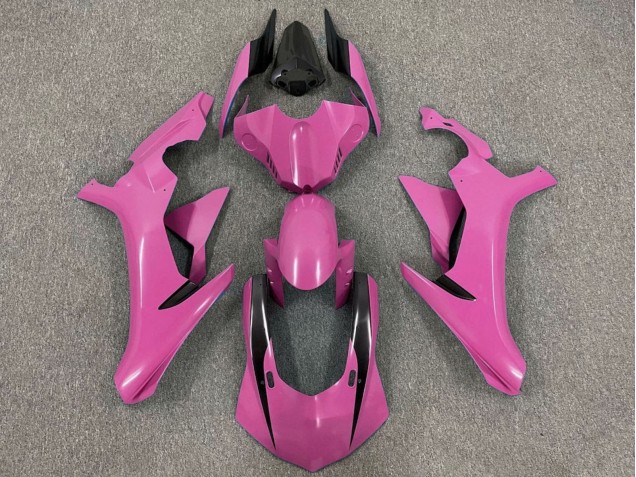 2020-2025 Yamaha YZF 1000 R1 Motorcycle Fairings - Pink Glossy Black UK